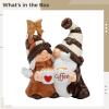 Coffee Gnome Desk Decoration, Resin Gnome with Coffee-Themed Design, Perfect for Gifts Or Home Decor view 4