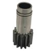 1 Pcs Gear Swing Motor Shaft 6589948 6589949 Slew Shaft Drive Rotor Compatible with Bobcat 325 328 329 Excavator Part (13X12T 170 Length) view 1