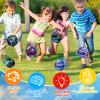 YVBBHE Large Bouncy Ball, Colorful Big Super Bounce Toy,Extreme High Bouncing Balls for Kids,Fun Kids Lightweight Foam Jump Sensory Ball for Outside 6GMICAI view 2