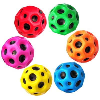 YVBBHE Large Bouncy Ball, Colorful Big Super Bounce Toy,Extreme High Bouncing Balls for Kids,Fun Kids Lightweight Foam Jump Sensory Ball for Outside 6GHHLFCL