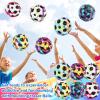 YVBBHE 12 PCS Large Bouncy Ball, Colorful Big Super Bounce Toy,Extreme High Bouncing Balls for Kids,Fun Kids Lightweight Foam Jump Sensory Ball for Outside (XKTY) view 4