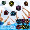 YVBBHE Large Bouncy Ball, Colorful Big Super Bounce Toy,Extreme High Bouncing Balls for Kids,Fun Kids Lightweight Foam Jump Sensory Ball for Outside 6GHSBD view 4