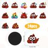 24pcs Potty Training Stickers, Reusable Potty Training Seat Magic Chart Self Adhesive Toilet Targets Book Essentials Rewards Color Changing You Pee on for Boy Girl Toddlers Kid Use view 2