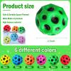 YVBBHE 12 PCS Large Bouncy Ball, Colorful Big Super Bounce Toy,Extreme High Bouncing Balls for Kids,Fun Kids Lightweight Foam Jump Sensory Ball for Outside (HHLFCL) view 3