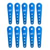 37mm 23T 24T 25T Metal Servo Arm Extension Servo Horn for 1/10 RC Crawler Car Boat Futaba HSP Wltoys Axial SCX10 Parts(25T Blue 10pcs) view 1