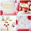142 Pcs Chicken Birthday Decorations Farm Animal Chicken Theme Banner Balloons Cake Decorations Plates Napkins and Tablecloth Birthday Decorations Little Chick Party Supplies Chicken Decor view 4