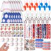 144 Pcs Baseball Party Favors, Baseball Goodie Bags with Mini Balls, Wristband, Slap Bracelets, Keychains, Tattoo Stickers, Whistle, Baseball Stickers for Baseball Birthday Party Supplies Team Gifts view 1