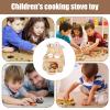 SEYIMTU Children's Cooking Set - Safe Wooden Kitchen Tools for Real Baking Experience, Portable & Educational Gift view 4