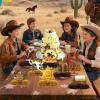 12 Pcs Wild West Party Decorations, Western Cowboy Happy Birthday Decorations, Cowboy Table Honeycomb Centerpieces Decor Table for Party Supplies for Women Men The West Cow Boys Girls Cowgirl Rodeo view 4