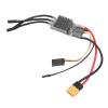 2-6S RC Crawler ESC, Brushless 80A, Adjustable BEC, 5-8.2V Output, Heatsink Upgrade, with AM32 Custom Firmware, for Axial SCX10 1/8 RC Crawler Car, Suitable for High Torsion view 2