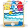 Move2Play, Wooden Ocean Friends | 30+ Fin-Tastic Songs & Phrases | Baby & Toddler Musical Toy | First Birthday Present for 1+ Year Old | Ages 6-24 Months | Boy & Girl Ball Drop Toy view 1