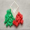 45 Pcs Game Replacement Pieces Compatible with Popular Board Game, Includes Hotels, Houses, and Bonus Jail Set view 2