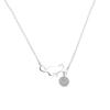 925 cat Playing Ball Micro-Set Necklace Wild Sweet Jewelry view 1