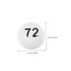 UPKOCH 75pcs Lottery Game Balls Plastic Seamless Raffle Balls for Party Activities Numbered Small Lottery for Game Props and Events view 2