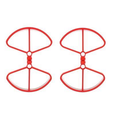Compatible with X8SE X8 SE 2020 Propeller Guard Parts Propeller Guard Ring Prop Drone Control Multi-axis Accessories Universal(Red Guard)