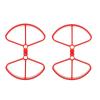 Compatible with X8SE X8 SE 2020 Propeller Guard Parts Propeller Guard Ring Prop Drone Control Multi-axis Accessories Universal(Red Guard) view 1