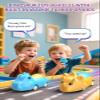 Rechargeable Walkie Talkies for Kids Dinosaur Toys for Boys Girls Age 3-8 view 3