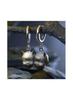 Demon Baby head earrings handmade horror movies Halloween jewelry view 2