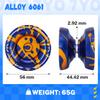 S10 Dual Function Yoyo Professional for Kids, Finger Spin Yo Yo with Responsive & Unresponsive Mode, 10 Yo-Yo Strings, Case, Removal Bearing Tool (Blue Golden) view 2