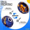 S10 Dual Function Yoyo Professional for Kids, Finger Spin Yo Yo with Responsive & Unresponsive Mode, 10 Yo-Yo Strings, Case, Removal Bearing Tool (Blue Golden) view 3