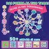 Bandai Tamagotchi Paradise Sky Virtual Pet for Raising Tamagotchi with Zoom Tricycle Interactive Toy in German Model Sky in Purple and Pink 43423 view 2