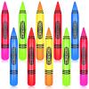 10 Pcs Inflatable Crayon Balloons 21.7 Inch Crayon Inflatable Balloons for Back to Party Decoration Graduation room Garden Room Birthday Party Decorations view 1