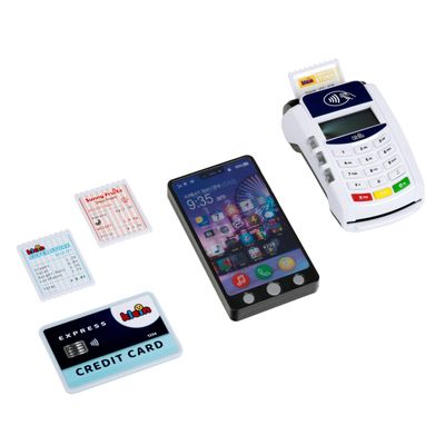 Theo Klein 7274 PoS terminal and children's smartphone | With light, sound and contactless payment function | Toys for children from 3 years