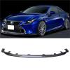 Carbon Fiber Front Bumper Lip Spoiler Compatible with Lexus RC300 F-Sport 2014-2018 view 2