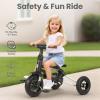 Baby Bike Stroller for Age 10 Months to 6 Years Old,8 in 1 Folding Toddler Bike Stroller with Removable Canopy & Guardrail Rotatable Seat -Tricycle for Toddlers Age 3-5 Boys & Girls Gift Trike view 4