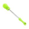 360 Silicone Bottle Brush Cleaner with Anti Slip Handle, for Washing Dishes, Kitchen (Green) view 4