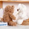 9.8 Inch Soft Teddy Bear Plush Toy, Cuddly Stuffed Animal for Kids & Toddlers, Brown Fluffy Plushie, Gift for Birthday, Valentine's Day, Christmas (Light Brown) view 4