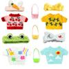 11-Pcs Kawaii Duck Clothes for 12 in Duck Plush  Cute Duck Stuffed Animal with Clothes, Bags & Headbands  Dress-Up Accessories for Duck Stuffed Animal, Plush Toys, and Cute Plushies (Blue) view 1