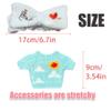 11-Pcs Kawaii Duck Clothes for 12 in Duck Plush  Cute Duck Stuffed Animal with Clothes, Bags & Headbands  Dress-Up Accessories for Duck Stuffed Animal, Plush Toys, and Cute Plushies (Blue) view 2