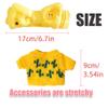 11-Pcs Kawaii Duck Clothes for 12 in Duck Plush  Cute Duck Stuffed Animal with Clothes, Bags & Headbands  Dress-Up Accessories for Duck Stuffed Animal, Plush Toys, and Cute Plushies (Blue) view 3