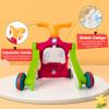 AuntyFey Baby Walker, 5 in 1 Push Walker, Baby Walking Walkers Push Toy for Girls, Girl Toddler Push Toy, Infant Walker, OrangeRed view 4