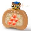 Pop Game Fidget Toy,Quick Push Game Pop Bubble Up Toys for Kids (owl) view 1