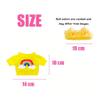 11-Pcs Kawaii Duck Clothes for 12 in Duck Plush  Cute Duck Stuffed Animal with Clothes, Bags & Headbands  Dress-Up Accessories for Duck Stuffed Animal, Plush Toys, and Cute Plushies (Grey) view 3