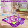 Dance Mat for Girls, Light-up 6-Button Dance Pad with Wireless Bluetooth & 5 Game Modes, Kids Electronic Dance Mats Musical Dancing Toys Christmas Birthday Gifts for Boys Girl Aged 3 4 5 6 7 8 9 10+ view 2