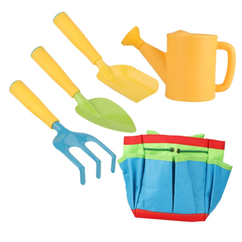 BESPORTBLE Boys and Girls's Garden Tool Set Mini Watering Can Shovel Kit for Boy Girl's Planting Toys Equipment