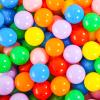 Heopeis Ball Pit Balls for Toddlers, 100/200/500 Pack Crush Proof, BPA Free & Non-Toxic Safe Play Toys for Boys & Girls Play Tent, Kiddie Pool, Backyard, Birthday Party Decoration view 1