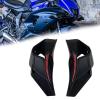 for YZF-R7 YZF r7 2025 2024 2023-2022 Accessories Spoiler Motorcycle Fairing Side Wing aerodynamic Wing Deflector Fixed Wind Wing (Matte Black) view 1