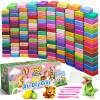 FAGNBED Air Dry Clay 138 Colors, Modeling Magic Clay Set with 5 Sculpting Tools, Gift for Ages 3-12 Boys and Girls view 1