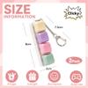 2 Pcs Keyboard Clicker Fidget Toy, Loud Keyboard Fidget Toy for Adult, 4 Keys Anxiety Toy Keyboard Keychian for Stress Relief Pass Time view 2