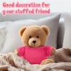 Litherr S Sublimation Stuffed Bear Clothes Shirt Fit 8-12 Inch Plush Animal Tiny Blank Stuffed Animal Tshirt Easy Matching Doll Accessory Make Your Unique Stuffed Doll Outfit view 3