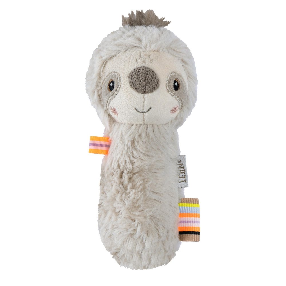 Fehn Rattle in the shape of a sloth, faithful to rattle, for babies and toddlers from 0 months