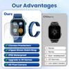 Waterproof Smart Watch for Kids Boys Ages 5-12 with 39 Games, HD Camera, Video, Music, Habit Tracking, Alarm, Pedometer, Kids Smart Watch Chrismars Birthday Gift for Boys Age 5 6 7 8(Blue) view 3