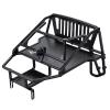 1/10 RC Hard Shell Cab & Back-Half Cage Body Shell Kit for 1/10 RC Crawler TRX4 SCX10 90046 AT4 GEN 8 Scout II,313mm Wheelbase Cherokee Upgrade and Modify (White) view 4