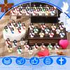 Bememo 50 Pcs Little Jesus Figures Original Design Rubber Mini Christian Toys for Hide and Seek Religious Party Favors Easter Egg Stuffer Sunday School Craft Baptism Gifts(Jesus Love You) view 3
