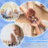 Bememo 50 Pcs Little Jesus Figures Original Design Rubber Mini Christian Toys for Hide and Seek Religious Party Favors Easter Egg Stuffer Sunday School Craft Baptism Gifts(Jesus Love You) view 4