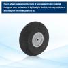 MECCANIXITY RC Airplane Wheels 1.38" OD x 0.47" T Aircraft Sponge Wheels Foam Wheel Replacement for DIY RC Model Plane 1 Pcs view 4